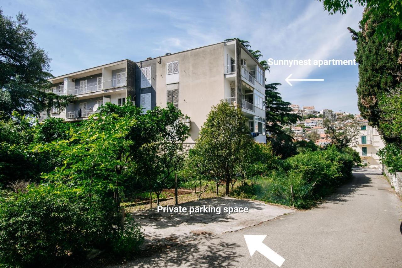 Sunnynest Apartment - 3Br Apt With Free Parking & Wi-Fi, Close To Lapad Bay Beach Dubrovnik Exteriör bild